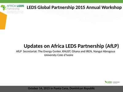 LEDS Global Partnership 2015 Annual Workshop