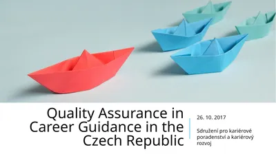 Quality Assurance in Career Guidance in the Czech
