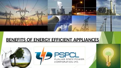 BENEFITS OF ENERGY EFFICIENT APPLIANCES As