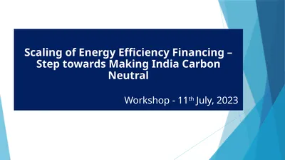 Scaling of Energy Efficiency Financing – Step