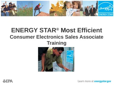 ENERGY STAR® Most Efficient Consumer Electronics