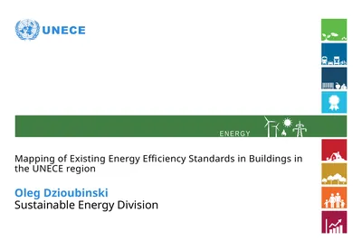 Mapping of Existing Energy Efficiency Standards in