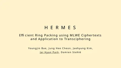 H E R M E S Efficient Ring Packing using