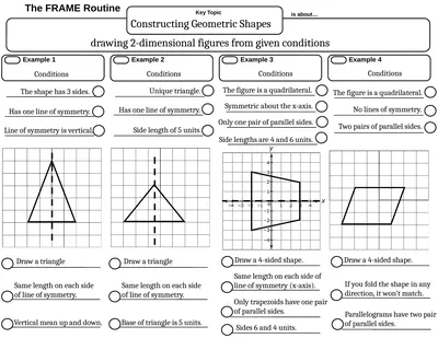 Constructing Geometric Shapes drawing