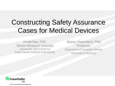 Constructing Safety Assurance Cases for Medical
