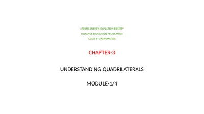 ATOMIC ENERGY EDUCATION SOCIETY DISTANCE EDUCATION