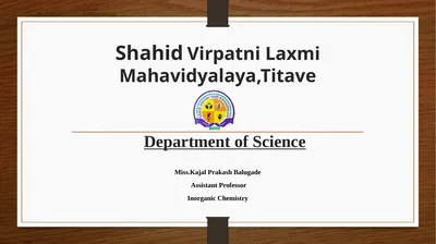 Shahid Virpatni Laxmi Mahavidyalaya,Titave