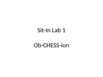 Sit-In Lab 1 Ob-CHESS-ion N-Queens Puzzle Checker