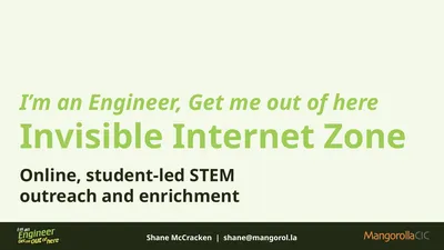 I’m an Engineer, Get me out of here Invisible