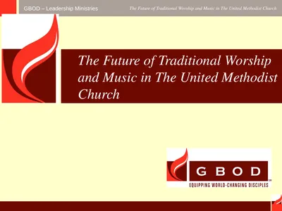 The Future of Traditional Worship and Music in The