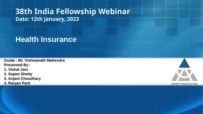 Health Insurance Guide : Mr. Vishwanath Mahendra