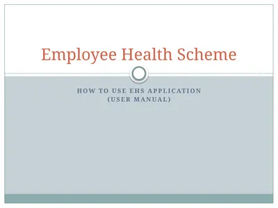 How to use EHS Application (USER MANUAL) Employee