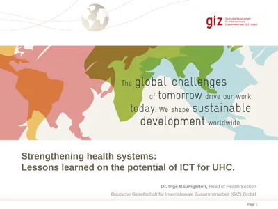 Strengthening health systems: Lessons learned on