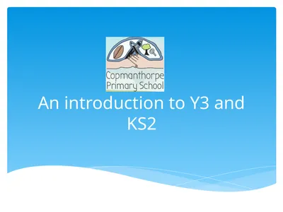 An introduction to Y3 and KS2 Mrs Wooldridge – 3W
