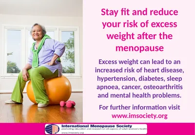 Excess weight can lead to an increased risk of