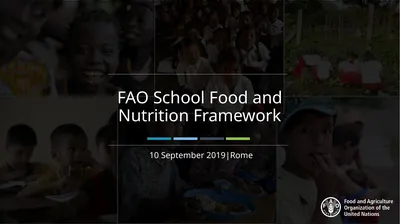 FAO School Food and Nutrition Framework 10
