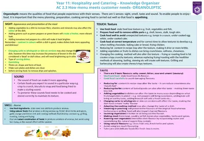 1 Year 11: Hospitality and Catering – Knowledge