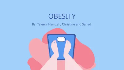 OBESITY By: Taleen, Hamzeh, Christine and Sanad