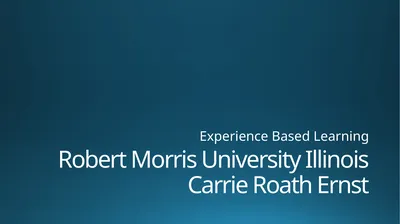 Robert Morris University Illinois Carrie Roath