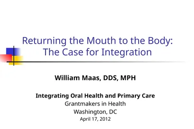 Returning the Mouth to the Body: The Case for