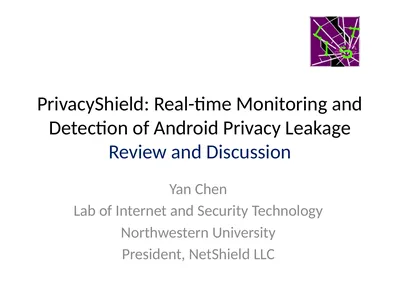 PrivacyShield: Real-time Monitoring and Detection