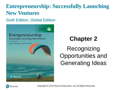 Entrepreneurship: Successfully Launching New