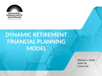 Dynamic Retirement Financial Planning Model 1