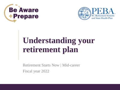 Understanding your retirement plan Retirement
