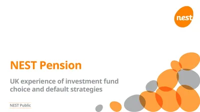 NEST Pension UK experience of investment fund
