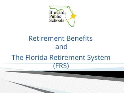 Retirement Benefits and The Florida Retirement