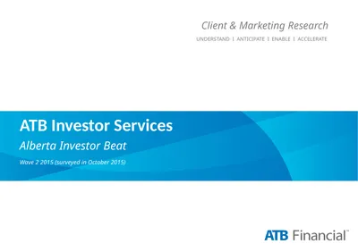ATB Investor Services Alberta Investor Beat Wave 2