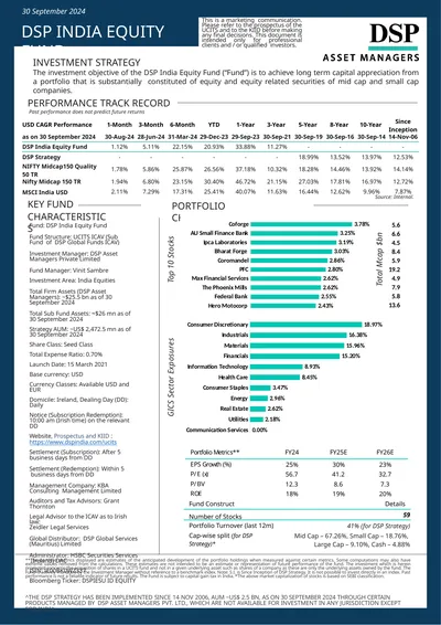 INVESTMENT STRATEGY The investment objective of