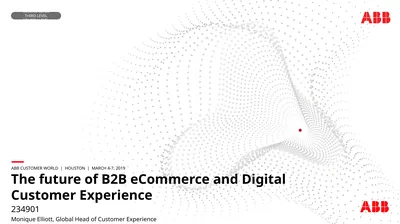 ABB CUSTOMER WORLD | Houston | March 4-7, 2019 The