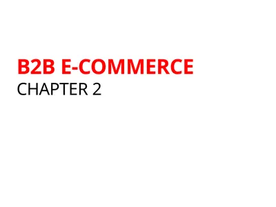 PPT-B2B E-Commerce Chapter 2 Learning Objectives