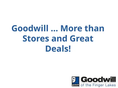 Goodwill … More than Stores and Great Deals!