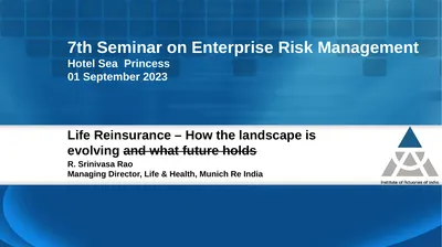 Life Reinsurance – How the landscape is evolving