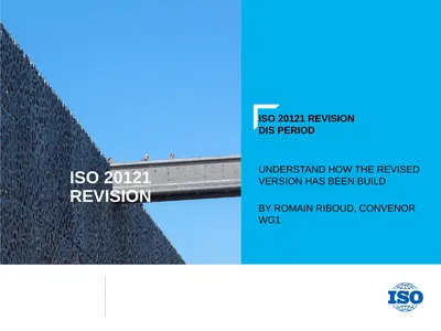 ISO 20121 revision DIS period ISO 20121 revision