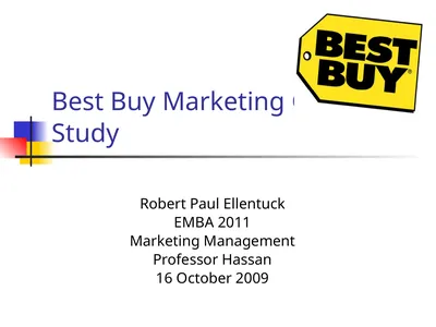 Best Buy Marketing Case Study Robert Paul