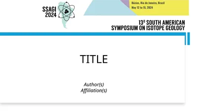 TITLE Author(s) Affiliation(s) Subtitle The text