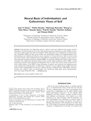 PDF-NeuralBasisofIndividualisticandCollectivisticViewsofSelfJoanY.Chiao,To