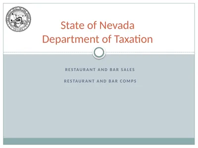 Restaurant and bar sales Restaurant and Bar comps