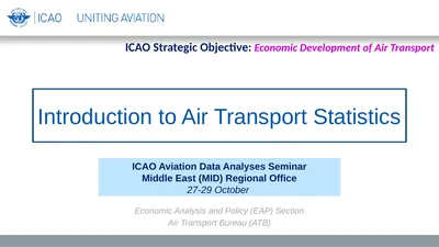 Introduction to Air Transport Statistics ICAO