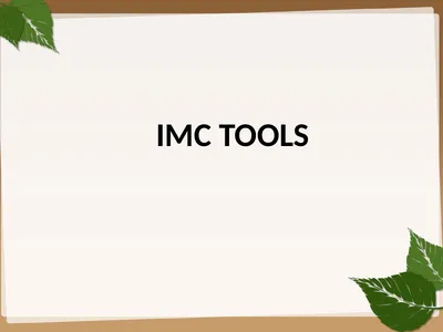 IMC tools Public Relations “ Public relations