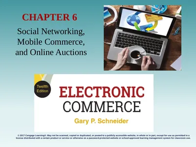 Social Networking, Mobile Commerce, and Online