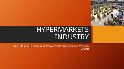 HYPERMARKETS INDUSTRY GROUP MEMBERS: Marika Paola,