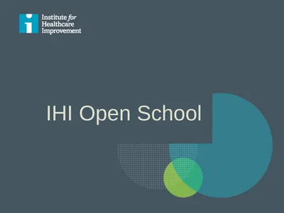 IHI Open School [Organization name] is enrolled in