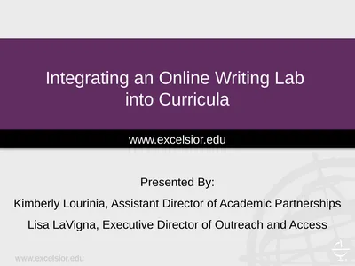 Integrating an Online Writing Lab into Curricula