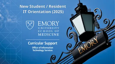 New Student / Resident IT Orientation (2025) New