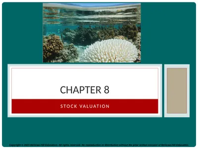 STOCK VALUATION CHAPTER 8 Copyright © 2023
