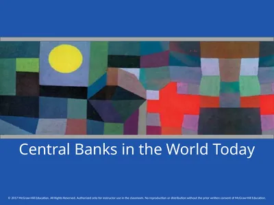 Central Banks in the World Today © 2017
